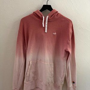 Ombre Red and Pink Gradient Unisex Hollister Sweatshirt